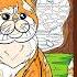 Speedpaint Happy Color Ginger Cat Gets Open A Slide Door To Come In Inside His House Animals