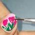Pink Floral Nailart Shorts Viralvideo Nail Nailpolish Pink Mood Nailart Music Nailstyle