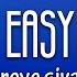 Troye Sivan Easy Lyrics