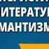 Общая характеристика русской и мировой литературы XIX века Понятие о романтизме и реализме