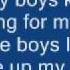 Jasmine V All These Boys LYRICS