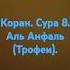 Коран сура 8 аль Анфаль трофеи
