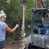 He S Always Messing With Me Getting Ready To Set Posts Building Construction Diy Equipment