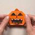 Halloween Origami How To Make A Jack O Lantern Jun Maekawa Halloween Origami Jackolantern