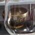 Solar Plexus Chakra Quartz Handle Clear Crystal Singing Bowl Sound Healing Yoga Chakra