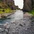 FPV Drone Flight Through Beautiful Iceland Canyon