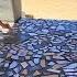 Decorating And Beautifying The Front Porch With Broken Tiles By Abu And Ali