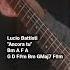 Lucio Battisti Ancora Tu Chords Free Lessons Tutorial Accordi Accompagnamento Fingerstyle
