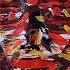 Abstract Expressionism Face 1 Face Abstract Shorts Short