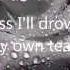 Ray Charles Drown In My Own Tears Lyrics