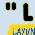 LDR Layung Dungo Restu Esa Risti HQ Audio Karaoke