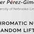 Xavier Pérez Giménez The Chromatic Number Of A Random Lift Of Regular Graph PCO 2020
