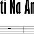 KAHIT MAPUTI NA ANG BUHOK KO Alto Sax Sheet Music Backing Track Play Along Partitura