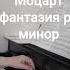 В Моцарт Фантазия ре минор