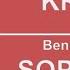 Kruhay SOPRANO 2 Benny Castillon