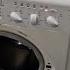 Destroying A Washing Machine Indesit WIL 85 With Two Wet Towels