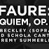 Requiem Op 48 1893 Version Pie Jesu