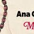 Ana Gabriel Mi Talismán Letra Lyrics