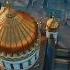 Рассвет над Москвой аэросъемка 4К видео