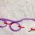 Looped Running Stitch Shorts