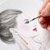 Подарок для именинницы Нежный и утонченный портрет акварелью на заказ Portrait Watercolor Art