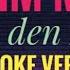 Adim Mf Ayam Den Lapeh KARAOKE VERSION