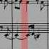 BWV 582 Passacaglia Fugue Scrolling