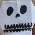 EASY BITING SKULL ORIGAMI HALLOWEEN STEP BY STEP DIY PAPER SKULL ORIGAMI HALLOWEEN THEME CRAFT