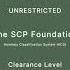 SCP Foundation Anomaly Classification System ACS Level 1 Unrestricted