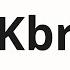How To Pronounce Kbr Кбр KBR In Russian