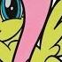 My Little Pony Coloring Book Fluttershy Mane 6 Rainbow Splash Coloring Pages