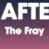 The Fray Look After You Sped Up Reverb Lyrics