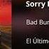 Sorry Papi Bad Bunny Ft Abra CLEAN Versión No Explícita