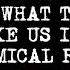 YOU KNOW WHAT THEY DO TO GUYS LIKE US IN PRISON MY CHEMICAL ROMANCE Lyric Video