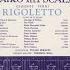 Rigoletto Act 3 Venti Scudi Hai Tu Detto Rigoletto Sparafucile Duca Maddalena Coro