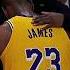 Harden DAPS UP LeBron At The Clippers Game