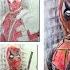 Как нарисовать пастелью портрет Дэдпул DEADPOOL Валерий Рыбаков Портрет пастелью