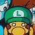 Paper Luigi English Bootleg Continue And Game Over