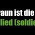 Schwarzbraun Ist Die Haselnuss LYRICS