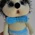 парочка ёжиков крючком Amigurumi Crochet вязание дети подарки ёжик