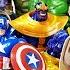 Thanos Avengers Hulk Go Captain America Spider Man Iron Man Hulkbuster