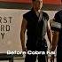 Before Cobra Kai VS After Cobra Kai Cobrakai Karatefilm Karatekid Hawk Robbykeene