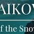 Waltz Of The Snowflakes Tchaikovsky The Nutcracker Op 71 Act I Scene 2