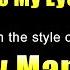Barry Manilow Can T Take My Eyes Off You Karaoke Song With Lyrics Vocal Star Karaoke Version