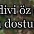 MENALI SOZLER 2019
