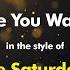 The Saturdays What Are You Waiting For Karaoke Version From Zoom Karaoke