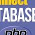 How To Connect PHP File To MySQL Database Using PhpMyAdmin CRUD Operations