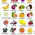 20 Fruit Name Shorts