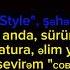 Alsu Azelow Style Karaoke