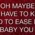 Keira Knightley Tell Me If You Wanna Go Home Lyrics